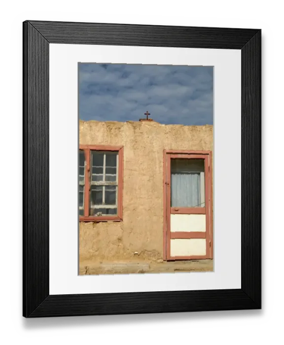 Framed Print : Acoma Pueblo, New Mexico, United States. Pueblo architecture Framed Print : Acoma Pueblo, New Mexico, United States. Pueblo architecture