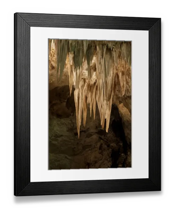 Framed Print : Carlsbad, New Mexico, United States. Carlsbad Caverns a Unesco World Hertiage site