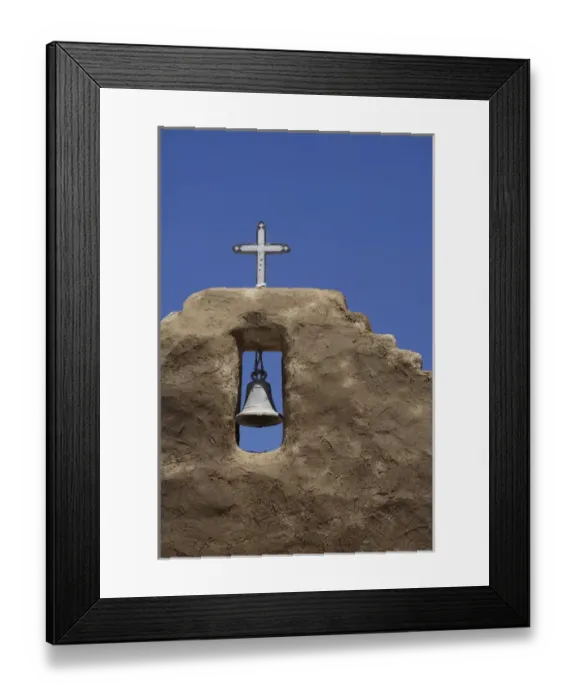 Framed Print : Picuris Pueblo, New Mexico, United States. Old adobe church on the reservation Framed Print : Picuris Pueblo, New Mexico, United States. Old adobe church on the reservation