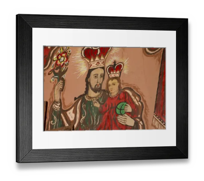 Framed Print : Laguna Pueblo, New Mexico, United States. San Jose Mission church, interior with Framed Print : Laguna Pueblo, New Mexico, United States. San Jose Mission church, interior with