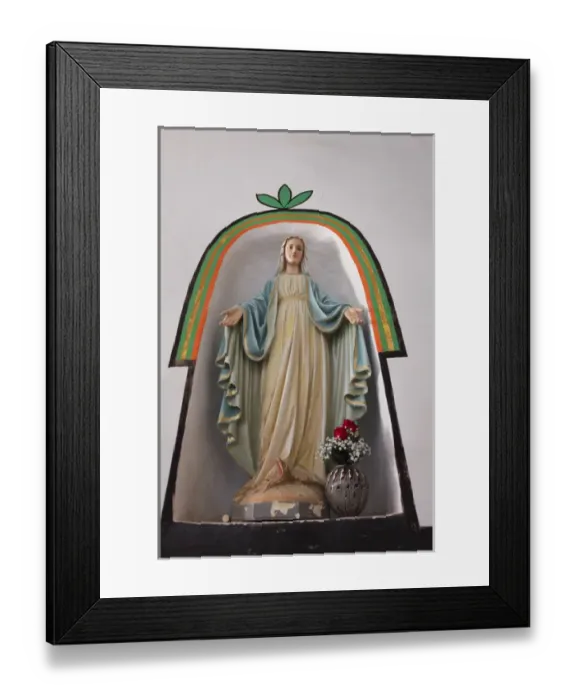 Framed Print : Laguna Pueblo, New Mexico, United States. San Jose Mission church, interior. PR