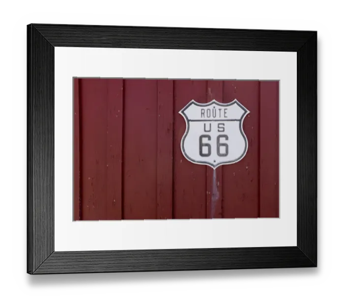Framed Print : Tucumcari, New Mexico, United States. Route 66
