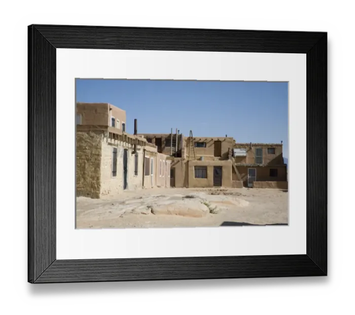 Framed Print : NM, New Mexico, Acoma Pueblo Sky City occupied since circa AD 1150 Framed Print : NM, New Mexico, Acoma Pueblo Sky City occupied since circa AD 1150