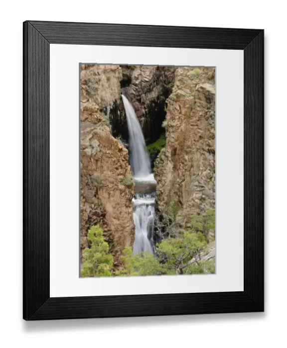 Framed Print : New Mexico. Nambe Falls, New Mexico