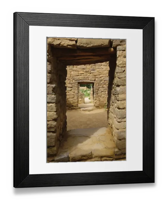 Framed Print : New Mexico. Aztec Ruins National Monument, New Mexico Framed Print : New Mexico. Aztec Ruins National Monument, New Mexico