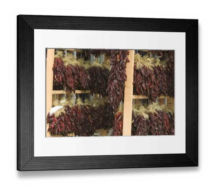 Framed Print : USA, NM, Ristra For Sale