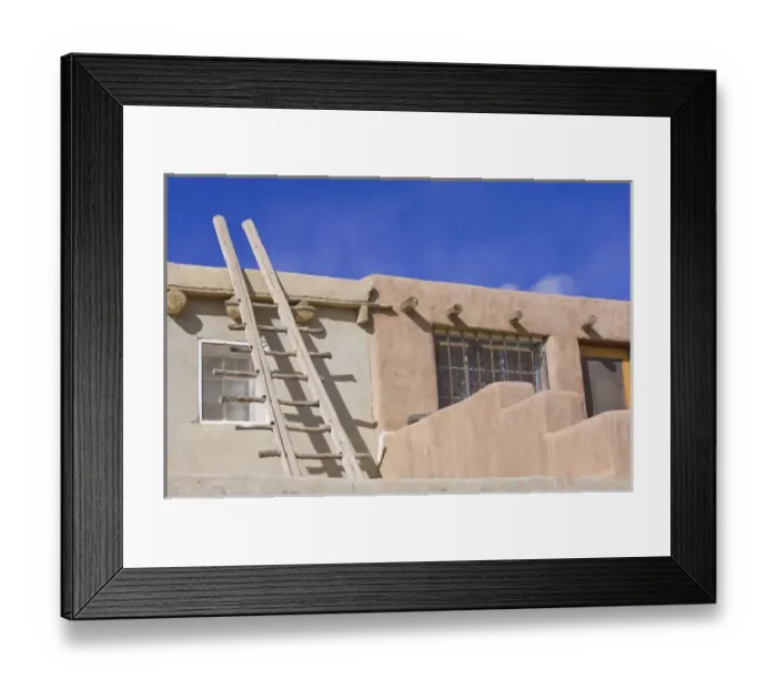 Framed Print : USA, NM, Acoma Pueblo, Sky City Village