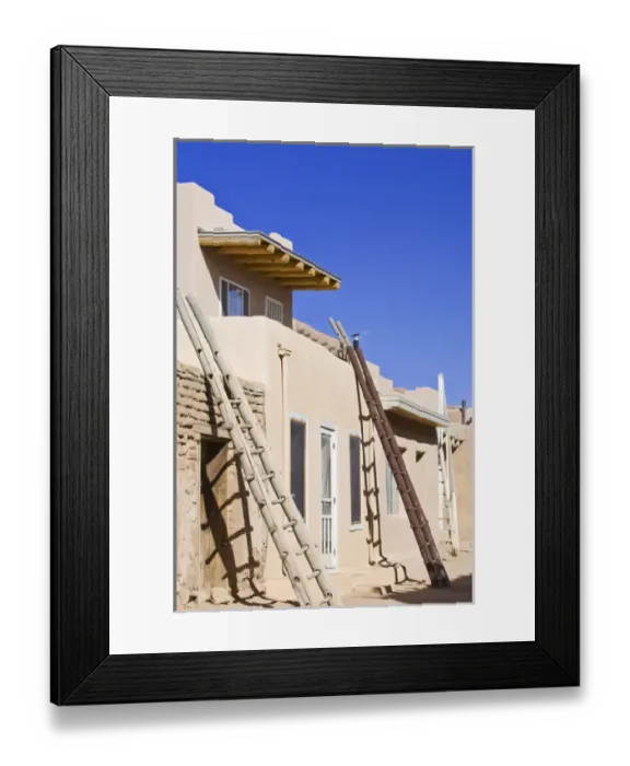 Framed Print : USA, NM, Acoma Pueblo, Sky City Village