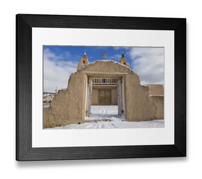 Framed Print : USA, NM, Las Trampas, The Church of San Jose de Gracia Framed Print : USA, NM, Las Trampas, The Church of San Jose de Gracia
