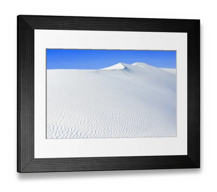 Framed Print : USA, NM, White Sands NM, Sand Dune Framed Print : USA, NM, White Sands NM, Sand Dune