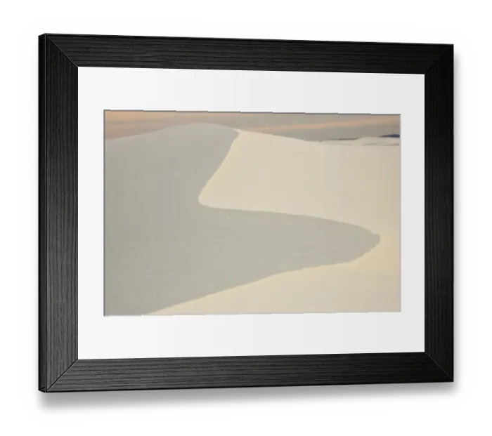 Framed Print : USA, NM, White Sands National Monument - largest gypsum sand dune field in world Framed Print : USA, NM, White Sands National Monument - largest gypsum sand dune field in world