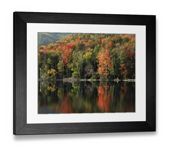 Framed Print : USA, New York, Heart Lake, Autumn Framed Print : USA, New York, Heart Lake, Autumn