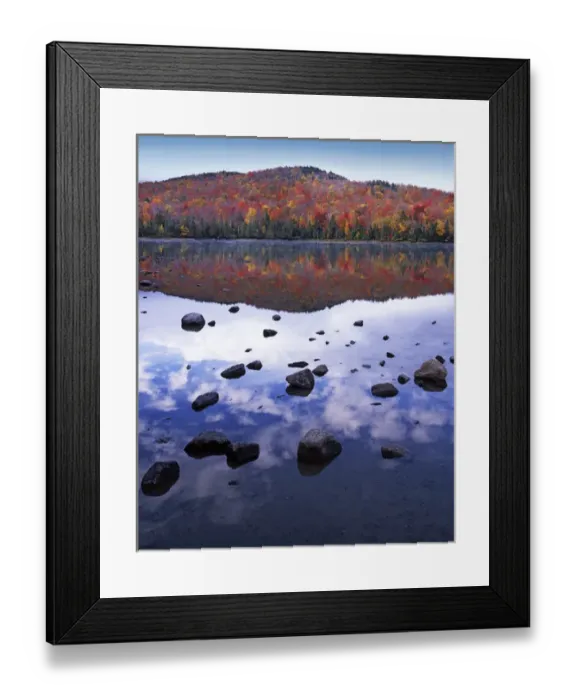 Framed Print : USA, New York, Adirondack Park, Heart Lake Framed Print : USA, New York, Adirondack Park, Heart Lake