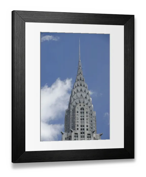 Framed Print : New York, New York City. The Chrysler Building. Built between 1928 and 1930 and designed