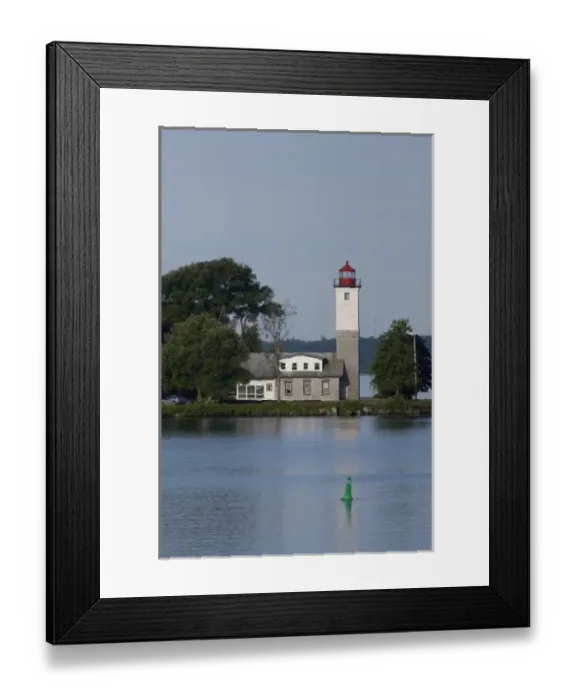 Framed Print : New York State, Ogdensburg. Ogdensburg lighthouse located at the confluence of the St Framed Print : New York State, Ogdensburg. Ogdensburg lighthouse located at the confluence of the St