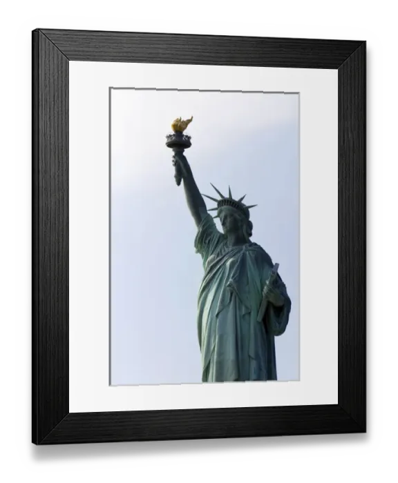 Framed Print : Statue of Liberty on Liberty Island in New York City, New York Framed Print : Statue of Liberty on Liberty Island in New York City, New York
