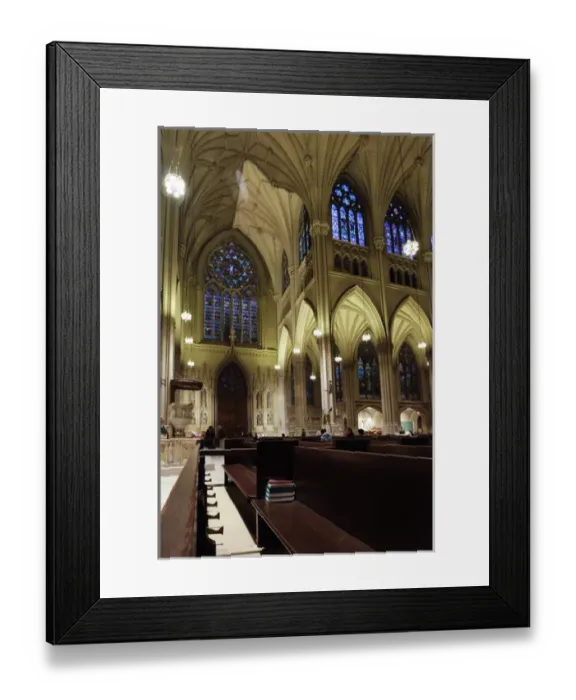 Framed Print : New York City, New York, United States. Saint Patricks Cathedral Framed Print : New York City, New York, United States. Saint Patricks Cathedral