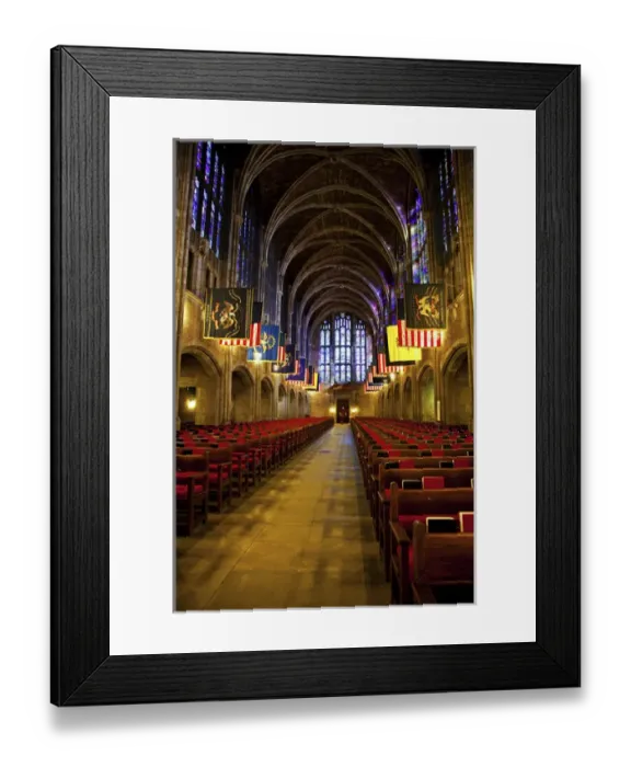 Framed Print : In side view of the Weat Point Cathedral Framed Print : In side view of the Weat Point Cathedral