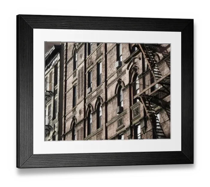 Framed Print : Usa, New York City: Lower East Side