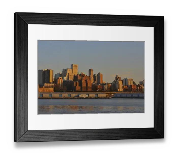 Framed Print : North America, USA, New York, New York City. A view across the East River to Brooklyn Framed Print : North America, USA, New York, New York City. A view across the East River to Brooklyn