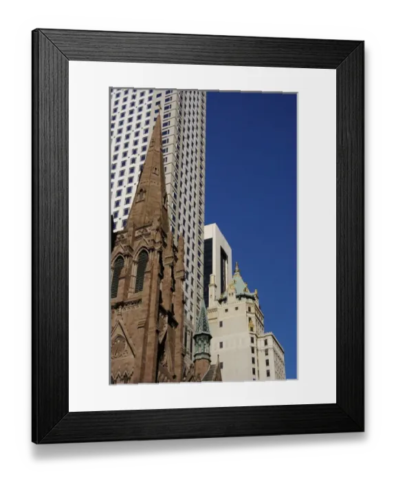 Framed Print : North America, USA, New York, New York City, Manhattan. Old and new architecture Framed Print : North America, USA, New York, New York City, Manhattan. Old and new architecture