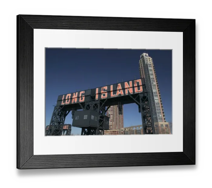Framed Print : USA-New York-New York City-Queens: Long Island City-Long Island City Ferry Piers Framed Print : USA-New York-New York City-Queens: Long Island City-Long Island City Ferry Piers