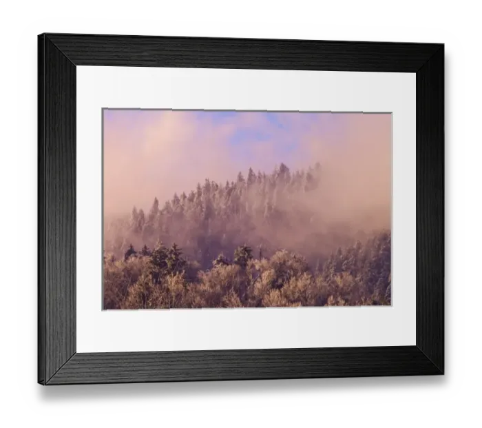 Framed Print : Clouds rolling over mountain peak at sunset, near Newfound Gap, Great Smoky Mountains National Park Framed Print : Clouds rolling over mountain peak at sunset, near Newfound Gap, Great Smoky Mountains National Park