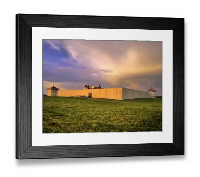 Framed Print : Replica of historic Fort Union at the North Dakota and Montana state line Framed Print : Replica of historic Fort Union at the North Dakota and Montana state line