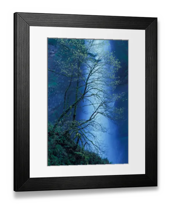 Framed Print : North America; USA; Oregon; Columbia River Gorge Multnomah Falls Framed Print : North America; USA; Oregon; Columbia River Gorge Multnomah Falls