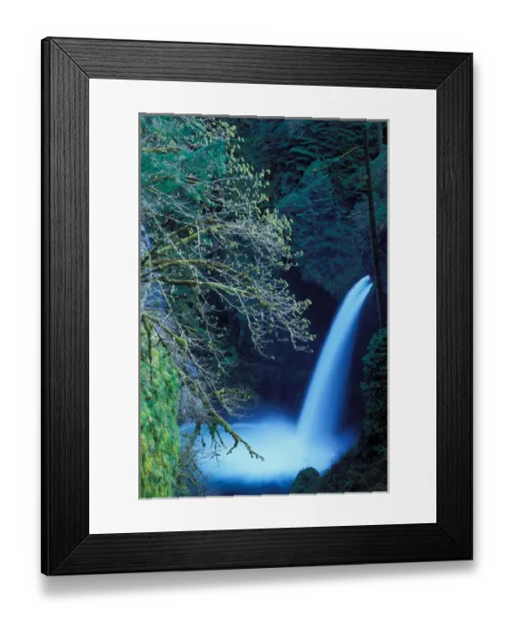 Framed Print : North America; USA; Oregon; Columbia River Gorge; Eagle Creek Metlako Falls Framed Print : North America; USA; Oregon; Columbia River Gorge; Eagle Creek Metlako Falls
