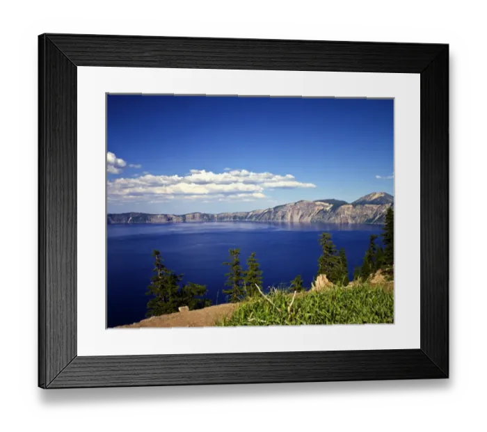 Framed Print : USA, Oregon, Crater Lake in Crater Lake National Park