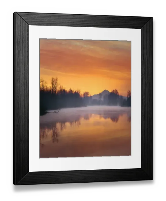 Framed Print : USA, Oregon. Clouds above Mt. Hood reflect in the Whitaker Pond at sunrise. Jaynes Framed Print : USA, Oregon. Clouds above Mt. Hood reflect in the Whitaker Pond at sunrise. Jaynes