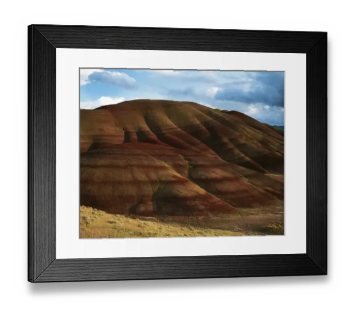 Framed Print : USA, Oregon, John Day Fossil Beds National Monument, Painted Hills Framed Print : USA, Oregon, John Day Fossil Beds National Monument, Painted Hills