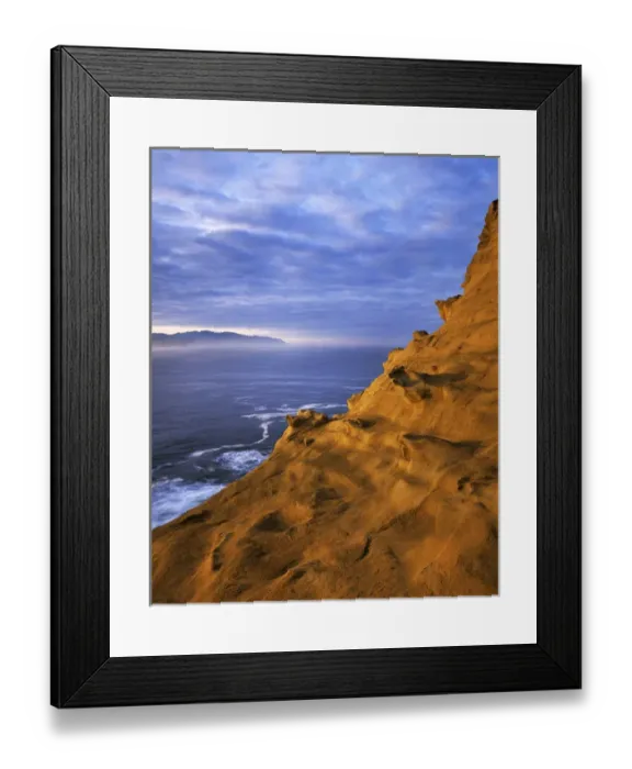 Framed Print : USA, Oregon, Oregon Coast near Lincoln City, Cape Kiwanda State Natural Area, Rock Framed Print : USA, Oregon, Oregon Coast near Lincoln City, Cape Kiwanda State Natural Area, Rock