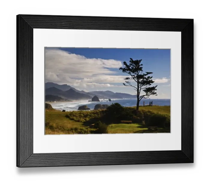 Framed Print : A scrnic view from Ecola State Park North of Cannon Beach Oregon Framed Print : A scrnic view from Ecola State Park North of Cannon Beach Oregon