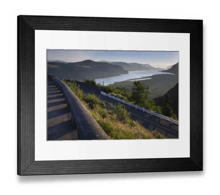 Framed Print : Columbia River, Columbia River Gorge, Oregon, USA Framed Print : Columbia River, Columbia River Gorge, Oregon, USA