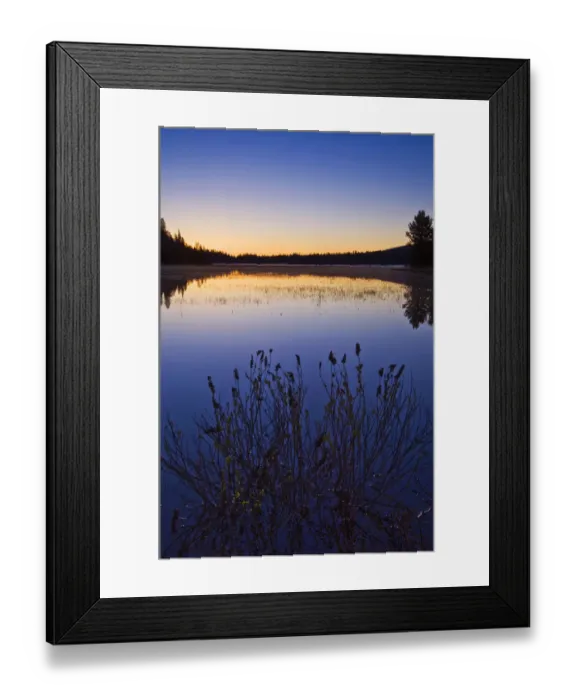 Framed Print : USA, OR, Femont-Minema NF, Lake of the Woods Dawn Framed Print : USA, OR, Femont-Minema NF, Lake of the Woods Dawn