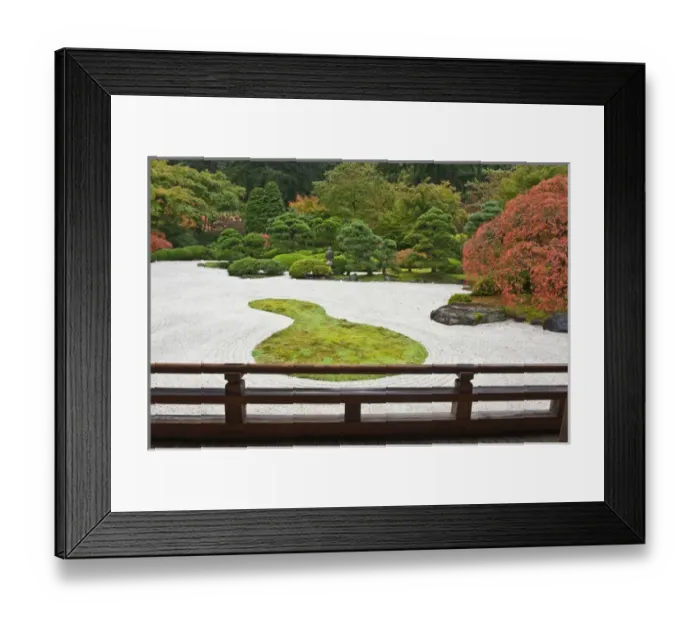 Framed Print : USA, OR, Portland, Portland Japanese Garden Framed Print : USA, OR, Portland, Portland Japanese Garden