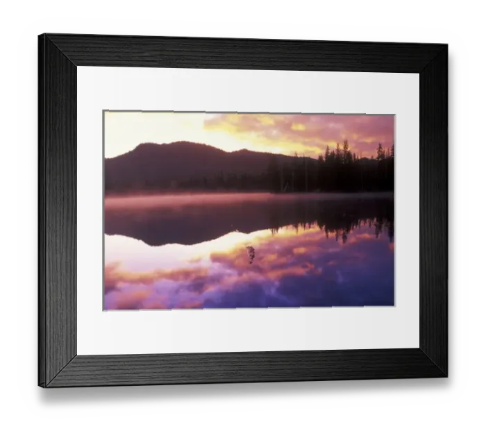 Framed Print : Sparks Lake, Deschutes National Forest, Central Oregon Framed Print : Sparks Lake, Deschutes National Forest, Central Oregon