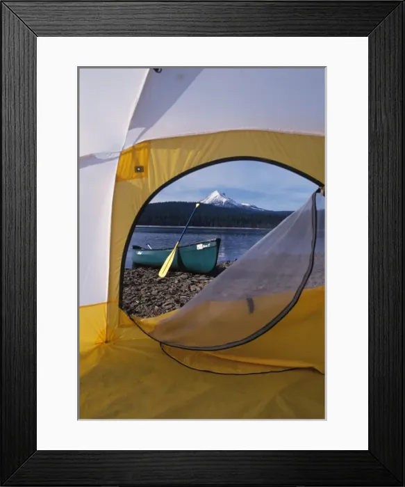 Framed Print : North America, USA, southern Oregon, Mt. McLoughlin, Lake of the Woods Framed Print : North America, USA, southern Oregon, Mt. McLoughlin, Lake of the Woods
