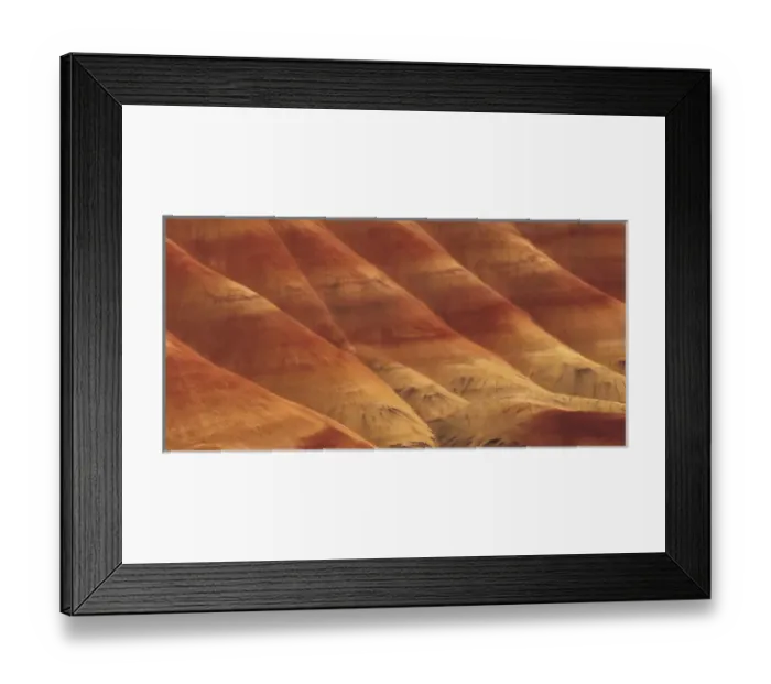 Framed Print : NA, USA, Oregon, Painted Hills National Monument, Rolling Bright Colored Hills Framed Print : NA, USA, Oregon, Painted Hills National Monument, Rolling Bright Colored Hills