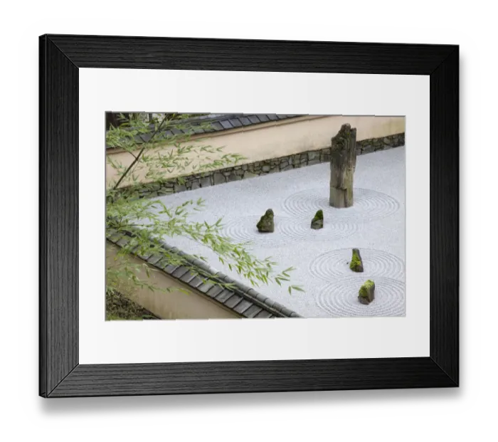 Framed Print : Portland Japanese Gardern, Portland, Oregon Framed Print : Portland Japanese Gardern, Portland, Oregon