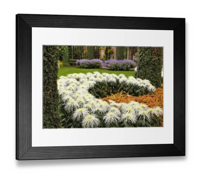 Framed Print : Autumn view of Longwood Gardens, Pennsylvania Framed Print : Autumn view of Longwood Gardens, Pennsylvania