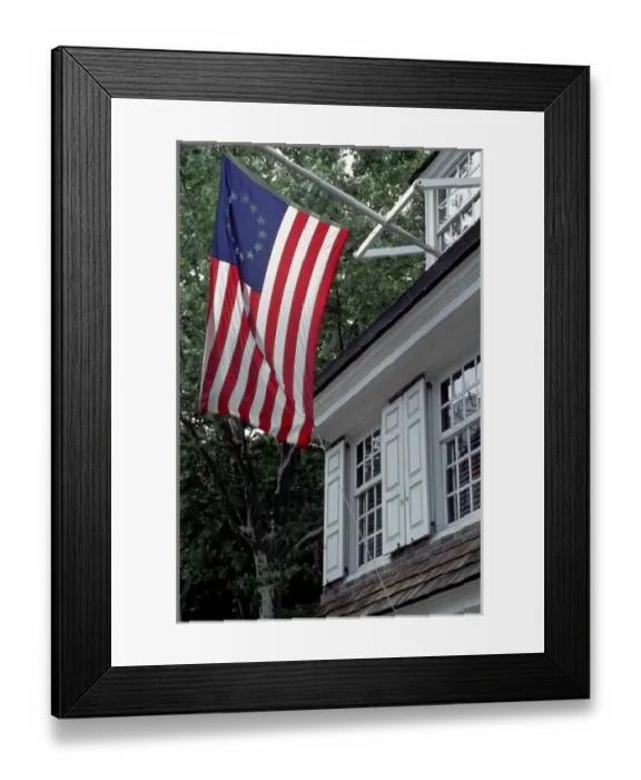 Framed Print : USA, Pennsylvania, Philadelphia. Betsy Ross House Framed Print : USA, Pennsylvania, Philadelphia. Betsy Ross House
