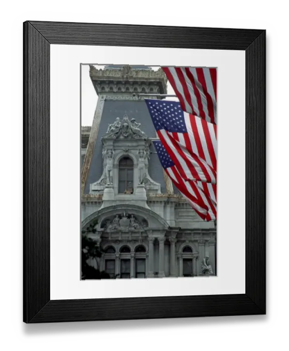Framed Print : USA, Pennsylvania, Philadelphia. City Hall detail Framed Print : USA, Pennsylvania, Philadelphia. City Hall detail