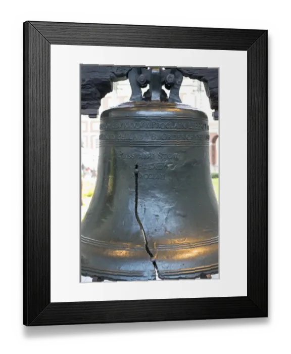 Framed Print : Liberty Bell in Independence National Historical Park, Philadelphia, PA Framed Print : Liberty Bell in Independence National Historical Park, Philadelphia, PA