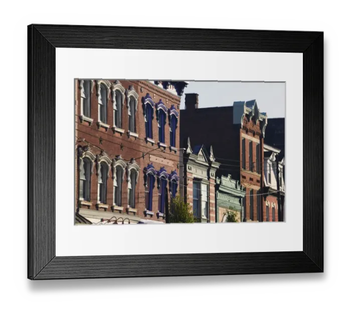 Framed Print : USA-Pennsylvania-Pittsburgh: Southside Area- Buildings along East Carson Street Framed Print : USA-Pennsylvania-Pittsburgh: Southside Area- Buildings along East Carson Street