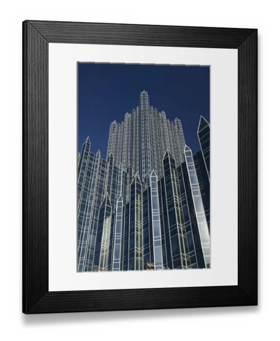 Framed Print : USA-Pennsylvania-Pittsburgh: PPG Place Building Detail