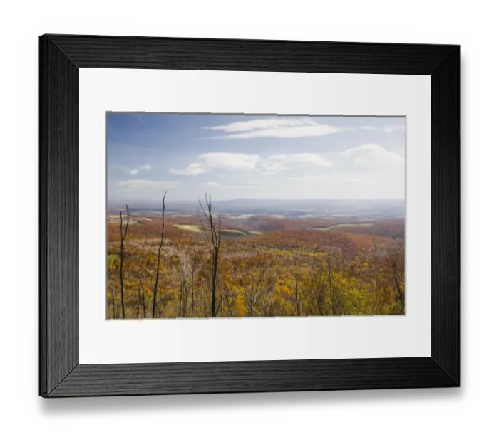 Framed Print : USA-Pennsylvania-Shellsburg: View of the Allegheny Mountains from Mt. Ararat (el Framed Print : USA-Pennsylvania-Shellsburg: View of the Allegheny Mountains from Mt. Ararat (el