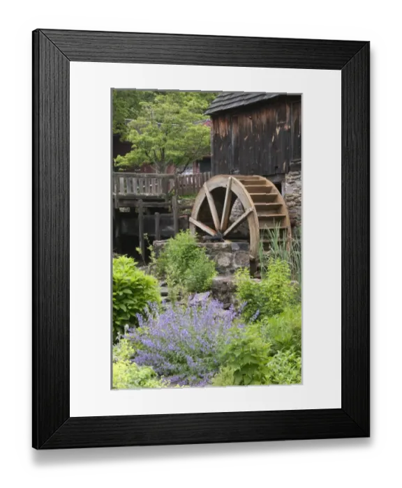 Framed Print : Rhode Island, USA. Stuart Gilbert Grist Mill state park